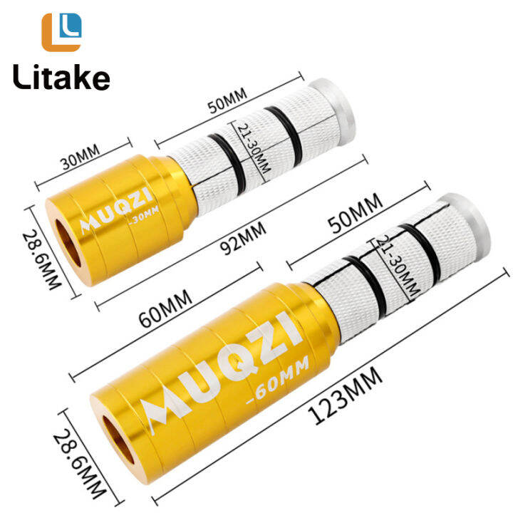 จัดส่งรวดเร็ว-ตัวขยายตะเกียบหน้าคอจักรยานจักรยานเสือภูเขา28-6มม-30มม-60มม-อะแดปเตอร์ขยายแบบซ่อนจักรยานเสือหมอบจักรยานเสือภูเขาโลหะผสมอลูมิเนียม