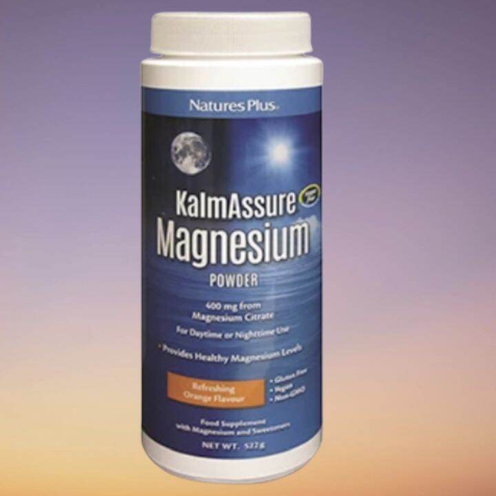 NATURES PLUS KALMASSURE MAGNESIUM 400mg POWDER 522g Lazada PH