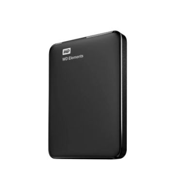 WD 1 TB HDD / 2.5" External (ฮาร์ดดิสก์พกพา) Model WDBUZG0010BBK-WESN/3Y