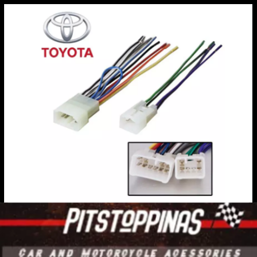Toyota Harness Cable Car Stereo Player Wiring Adapter Cable Radio