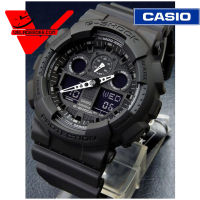 นาฬิกา Casio G-Shock (ประกัน CMG ศูนย์เซ็นทรัล 1 ปี) GA-100-1A1  นาฬิกาข้อมือชาย สายเรซิ่น รุ่น GA-100-1A1DR  (Black) Veladeedee