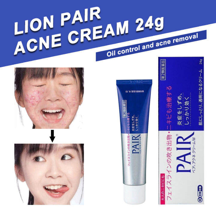 Japan Lion Pair Acne Cream Pimple Eraser Acne Remover Pimple Mark