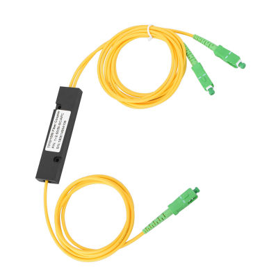 ตัวแยกแสง SC 1X2 PLC ตัวแยกสายไฟเบอร์แบบหลายทางสะดวกใช้ได้จริงทนทานตัวแยก PCL Sc/upc