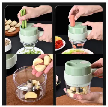 Handheld Electric Vegetable Cutter Slicer Mini Food Chopper