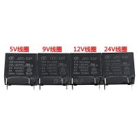 รีเลย์5ชิ้น/ล็อต Hf32f Jzc-32f-005 009 012 024-Hs3 4pin 5a