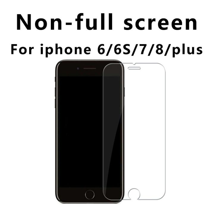 new-popular-แก้วป้องกันกระจกนิรภัยขนาดเล็กสำหรับ-iphone-11-12-13-pro-max-xs-xr-7-8-6-14-plus-ปกป้องหน้าจอ