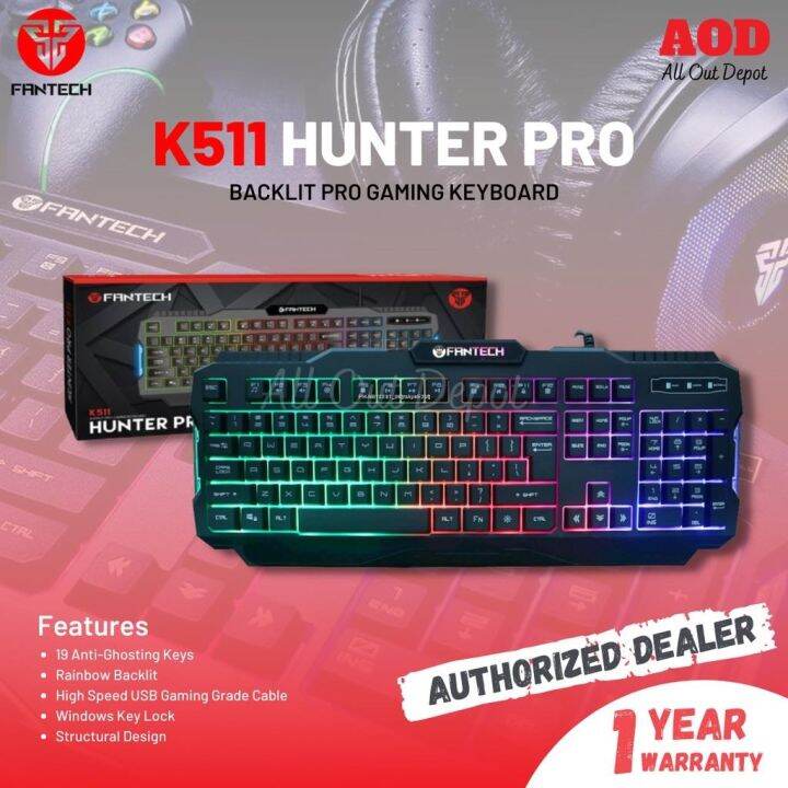 FANTECH K511 HUNTER PRO RGB 19 Keys Anti-Ghosting Membrane Keyboard ...