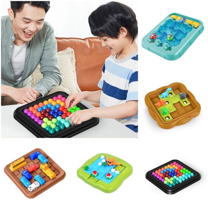 RAWEF Beads Board 3D Puzzler Travel Board Game Plastic Parent-Child ...