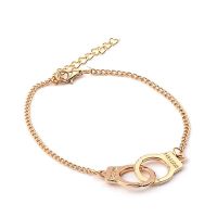 Trendy Handcuffs celets Women Men Carved FREEDOM Couples Lock Bangles Lover Valentines Day Gifts