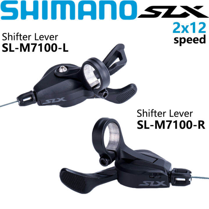 SHIMANO SLX M7100 Shifter 2X12 Speed MTB SLM7100L SLM7100 R Shifter