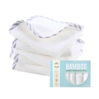 ﺴ✻ Bamboo Baby Washcloths - 2 Layer Soft Absorbent Bamboo Towel - Newborn Bath Face Towel - Baby Shower(6 pcs)