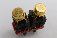 Single OP-AMP ออปแอมป์ OPT301SQ ตัวถังทอง ผลิตที่ U.S.A.  (ขายเป็นเซ็ต ออปแอมป์2ตัว+ตัวแปลง Single เป็น Dual) พร้อมส่ง