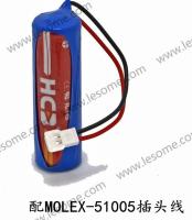 2023/1ชิ้น☄Haocheng HCB ER14505M แบตเตอรี่3.6V มิเตอร์น้ำอัจฉริยะระบายความร้อนด้วยน้ำแท่งแบตเตอรี่แบตเตอรี่ลาดตระเวน