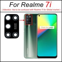 กระจกกล้องถ่ายรูปหลังด้านหลังสำหรับ Realme 7 Pro อะไหล่ทั่วโลกพร้อมเทปกาว