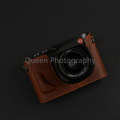 ของแท้หนัง cowhide กระเป๋า FR Leica Q Q2 QP งานฝีมือกล้องถ่ายภาพแขนป้องกันกล่องฐาน baggo Pro сумка для к