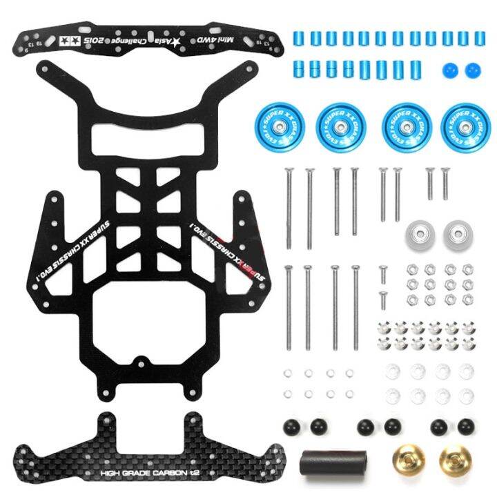 Super XX/SX/SXX EVO.1 Chassis 94780 Upgrade Parts Set Carbon Fiber FRP