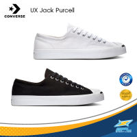 Converse รองเท้าผ้าใบ รองเท้าหุ้มส้น ผ้าใบหุ้มส้น CR [CORE] UX Jack Purcell Canvas OX 121004441WW / 121004442BK [มีสองสี] [ลิขสิทธิ์แท้] Collection (2400)