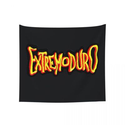 Extremoduro วงดนตรีร็อคสเปนปักบนพรมปะกราฟิก Tapestries พิมพ์อารมณ์ขันภาพจิตรกรรมฝาผนัง R251กราฟิก