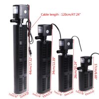 EU Plug Submersible Filter Pump Water Internal For Aquarium Fish Tank Pond W 62KD