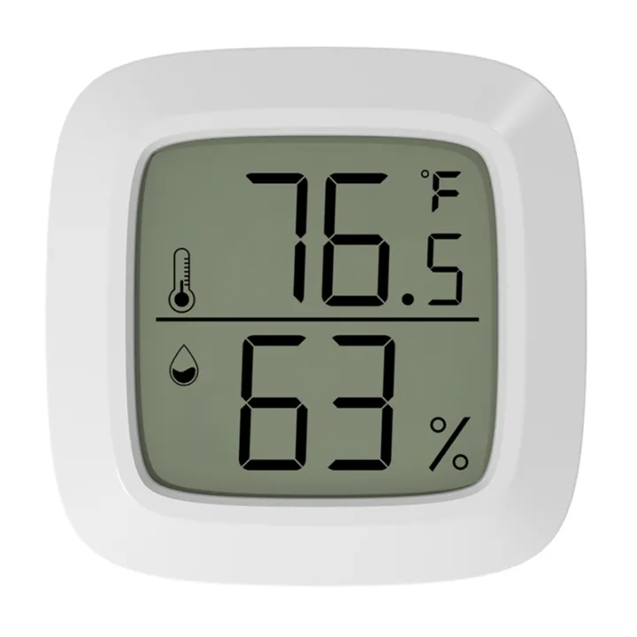 Mini Electronic Thermo-Hygrometer Home Office LCD Temperature And ...