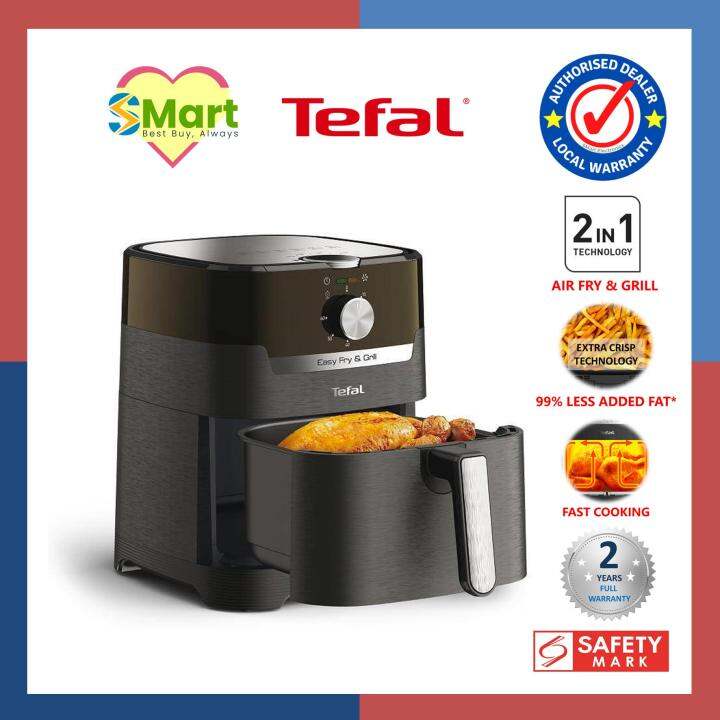 Tefal 4.2L Easy Fry & Grill Classic Air Fryer EY5018 | Lazada Singapore