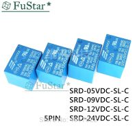 【▼Hot Sales▼】 n9p 5ชิ้น/ล็อตรีเลย์ Srd-05vdc-sl-c Srd-12vdc-sl-c Srd-24vdc-sl-c Srd-09vdc-sl-c 05V 09V 12V 24V 10a 250vac 5pin T73