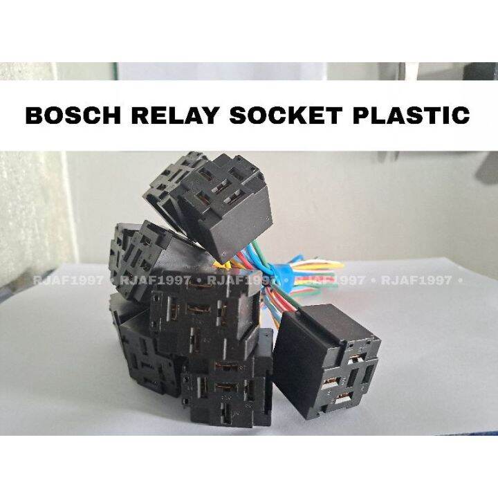 BOSCH RELAY SOCKET PLASTIC WITH AUTO WIRE '14 '16 HEAVY DUTY Lazada PH