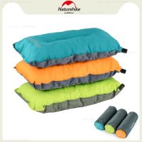 Naturehike New Self Inflating Pillow Sponge Ultralight Folding Compact Automatic Inflatable Pillow Outdoor Travel Camping Pillow Saddle Covers