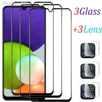 For Samsung A22 Tempered Glass Galaxy A22 4G 5G Screen Protector SamsungA22 Safety HD Waterproof Film Samsung A 22 стекло Camera