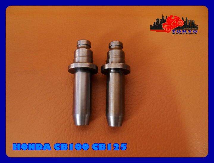 honda-cb100-cb125-intake-valve-amp-exhaust-valve-bushing-set-pair-บูชวาล์วไอดี-และ-บูชวาล์วไอเสีย-สินค้าคุณภาพดี