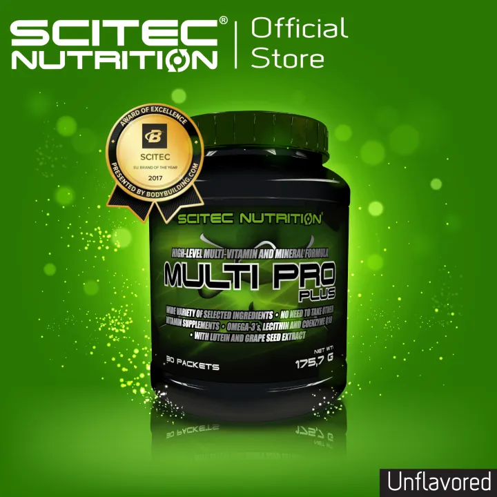 SCITEC NUTRITION Multi Pro Plus 30 packets วิตามินรวมและแร่ธาตุ 30 ซอง ...