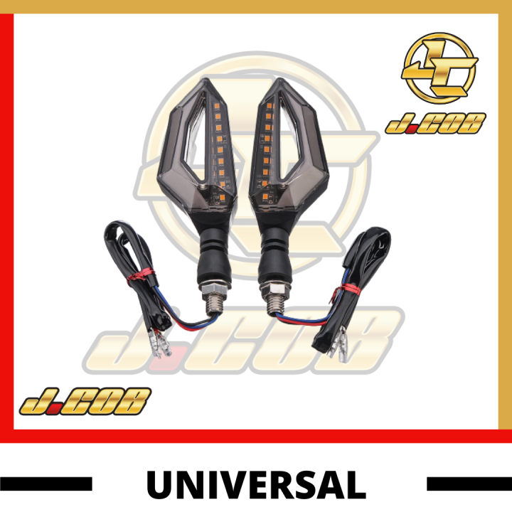 Motorcycle Turn Signal Blinker Light daytime running lights Universal