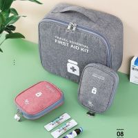 【LZ】∏◕  Grande-capacidade engrossado medicina caixa em camadas família kit de primeiros socorros caixas de medicina armário portátil tecido saco de armazenamento