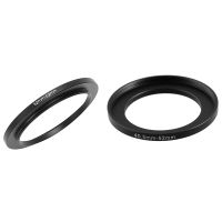 Replacement 40.5mm-52mm Metal Filter Step Up Ring Adapter for Camera &amp; 52mm-62mm 52mm to 62mm Black Step Up Ring Adapter