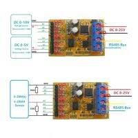 ตัวสะสมแรงดันไฟฟ้าแบบแอนะล็อก8-24V R4AVA07 7ช่อง RS485 ADC Modbus RTU รองรับรหัสฟังก์ชั่น03 06