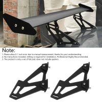 Qii Lu สปอยเลอร์ตัวยึดติดปีกหลังอะลูมิเนียมอัลลอย CNC รถอเนกประสงค์,ตัวยึดติดขาสปอยเลอร์ท้ายรถแข่ง
