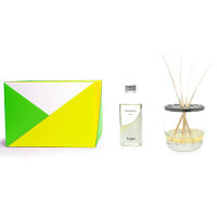 Yugen ชุดก้านไม้กระจายกลิ่นหอม กลิ่นเมล่อน (Yugen - Reed Diffuser 100 ml Set / Scent : Melon)