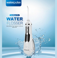 เครื่องขัดฟันพลังน้ำ Waterpulse V500plus 200ml แถม 4 หัวฉีด เครื่องฉีดน้ำทำความสะอาดฟัน แบบพกพา 120PSI IPX7