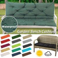 ✵卍☏ 1Pcs Outdoor Bench Seat Cushion Garden Solid Color Soft Thick Waterproof Swing Chair Cushion Replacement Seat Pad Home Decor