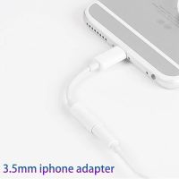 Phone Audio Adapter For iPhone 7 8 11 X XR AUX Earphone Adaptador on IOS 14 11 12 13 To 3.5mm Jack Female Male Charger Adapters Adapters