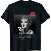 Marilyn Monroe Makeup Room Kiss T-Shirt Fashion Tops For Men Women Latest Models Of Short Sleeve Distro Original Premium