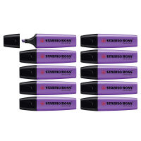 Text marker - STABILO BOSS ORIGINAL - 10er Pack- with ten different colors Highlighting pen