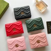 ?[100  Original] ? 2023 Classic Genuine Leather Womens Wallet Small Exquisite Capacity Large Short Wallet Original Foreign Trade Wholesale