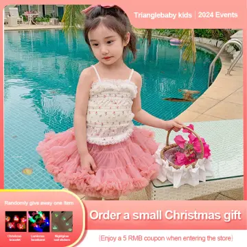 Shop Princess Tutu Skirt Mesh Skirt Party Fashion 4 Seasons Clothing 2-10  Years online - Feb 2024