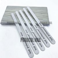 25pcs/pack Professional Manicure Sanding Nail Art File Droplet Gray Polish Sandpaper 100/180 180/240 Natural Nails Buffe