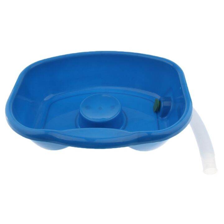 Blue Lightweight Shampoo Basin Washing Bowl Hair Washing Basin Tray for