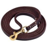 130cm/180cm Comfortable Genuine Leather Dog Leash Traction Rope for Small to Medium Dogs Training and Walking Brown Red Green Leashes