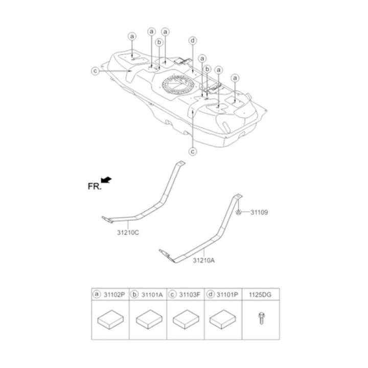 31119-c9000-fuel-pump-tube-assembly-with-screen-for-hyundai-elantra-accent-2016-2020-31119c9000-31119-c9000