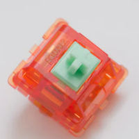 EQUALZ Tangerine V2 5 Pin Switches for Mechanical Keyboard 62g 67g Translucent Linear Axis Customize DIY Mechanical Keyboard