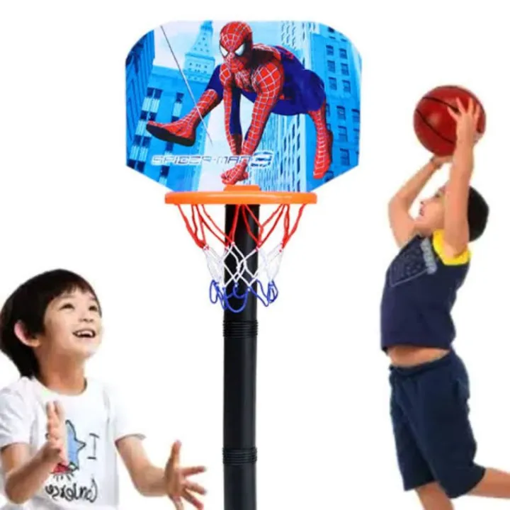 【Fast Shipping from Manila】Adjustable Stand Basketball Ring With Ball
